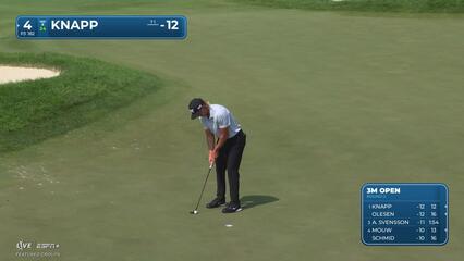 Jake Knapp | Round 2 | 4th hole | Shot 3 | 2025 3M Open