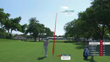 Ben Griffin | Round 3 | 17th hole | Shot 2 | 2025 Charles Schwab