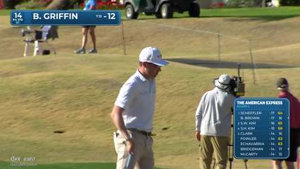 Ben Griffin | Round 2 | 14th hole | Shot 3 | 2026 The American Express
