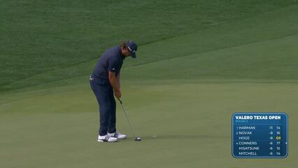 Andrew Novak | Round 3 | 17th hole | Shot 3 | 2025 Valero