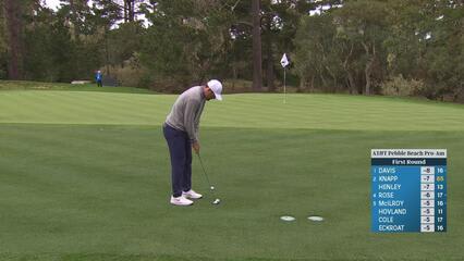 Scottie Scheffler | Round 1 | 7th hole | Shot 3 | 2025 AT&T Pebble Beach