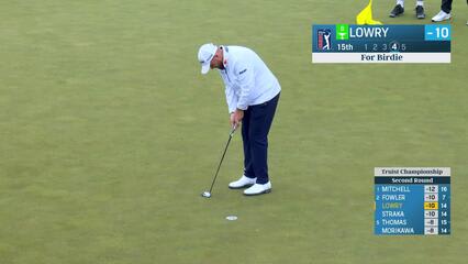 Shane Lowry | Round 2 | 15th hole | Shot 4 | 2025 Truist Championship