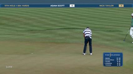 Nick Taylor | Round 3 | 11th hole | Shot 4 | 2026 THE PLAYERS