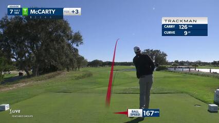 Matt McCarty | Round 1 | 7th hole | Shot 1 | 2024 The RSM Classic