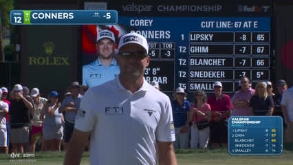 Corey Conners | Round 2 | 12th hole | Shot 4 | 2026 Valspar