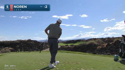 Alex Noren | Round 1 | 5th hole | Shot 1 | 2025 Bank of Utah