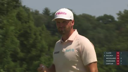 Wyndham Clark | Round 4 | 1st hole | Shot 5 | 2026 BMW Championship