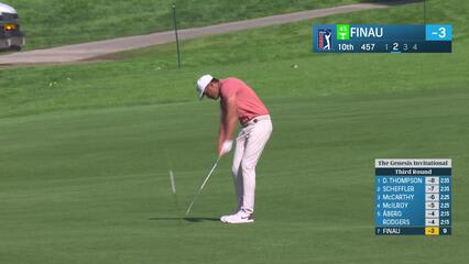 Tony Finau | Round 3 | 10th hole | Shot 2 | 2025 Genesis