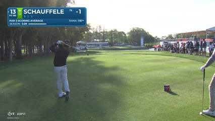Xander Schauffele | Round 1 | 13th hole | Shot 1 | 2026 Valspar