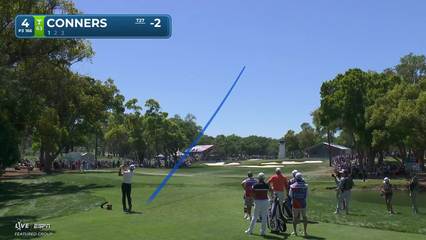 Corey Conners | Round 2 | 4th hole | Shot 1 | 2026 Valspar