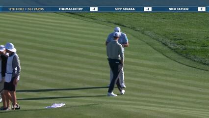 Nick Taylor | Round 1 | 11th hole | Shot 5 | 2025 THE PLAYERS