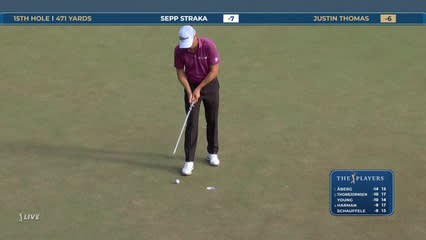 Justin Thomas | Round 3 | 15th hole | Shot 4 | 2026 THE PLAYERS
