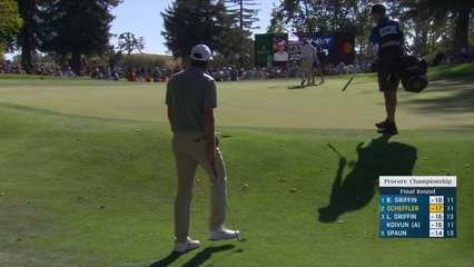 Scottie Scheffler | Round 4 | 12th hole | Shot 3 | 2025 Procore