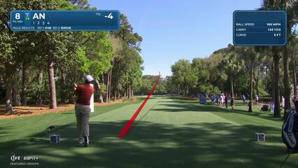 Byeong Hun An | Round 3 | 8th hole | Shot 1 | 2025 RBC Heritage