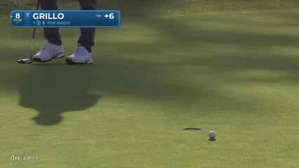 Emiliano Grillo | Round 1 | 8th hole | Shot 3 | 2025 Farmers