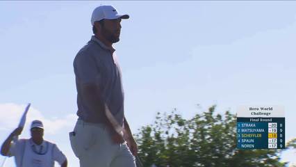 Scottie Scheffler | Round 4 | 9th hole | Shot 5 | 2025 Hero World Challenge