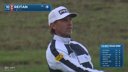 Kristoffer Reitan | Round 4 | 10th hole | Shot 2 | 2026 Valero