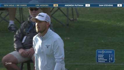 Lee Hodges | Round 2 | 13th hole | Shot 3 | 2026 THE PLAYERS
