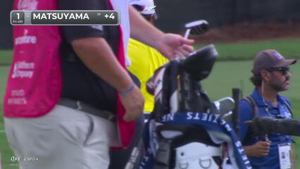 Hideki Matsuyama | Round 4 | 1st hole | Shot 3 | 2025 TOUR Championship