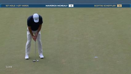 Scottie Scheffler | Round 4 | 1st hole | Shot 4 | 2026 THE PLAYERS