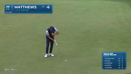 Brandon Matthews | Round 2 | 17th hole | Shot 3 | 2025 THE CJ CUP