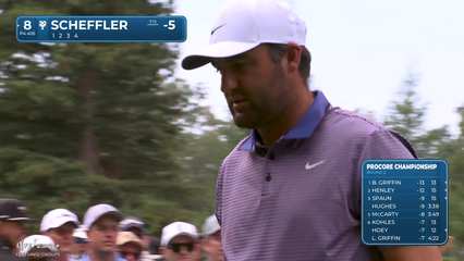 Scottie Scheffler | Round 2 | 8th hole | Shot 1 | 2025 Procore