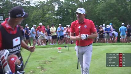 Keegan Bradley | Round 4 | 11th hole | Shot 1 | 2025 Travelers