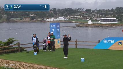 Jason Day | Round 3 | 7th hole | Shot 1 | 2025 AT&T Pebble Beach