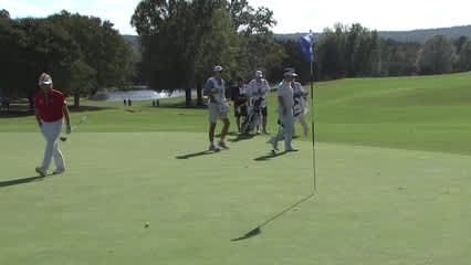Ernie Els | Round 3 | 9th hole | Shot 3 | 2025 Dominion