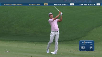 Michael Kim | Round 1 | 9th hole | Shot 3 | 2026 THE PLAYERS