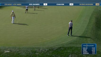 Patrick Rodgers | Round 2 | 5th hole | Shot 4 | 2025 THE PLAYERS