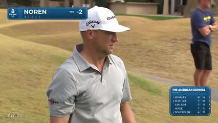 Alex Noren | Round 1 | 8th hole | Shot 1 | 2026 The American Express