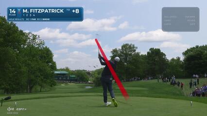 Matt Fitzpatrick | Round 3 | 14th hole | Shot 1 | 2025 the Memorial