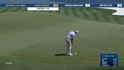 Daniel Berger | Round 1 | 3rd hole | Shot 4 | 2025 THE PLAYERS