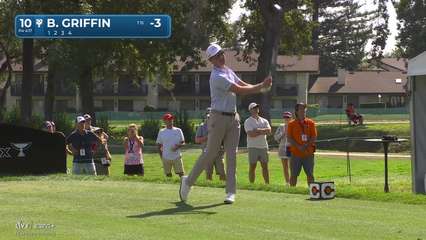 Ben Griffin | Round 1 | 10th hole | Shot 1 | 2025 Procore