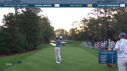 Max Homa | Round 1 | 10th hole | Shot 1 | 2026 THE PLAYERS