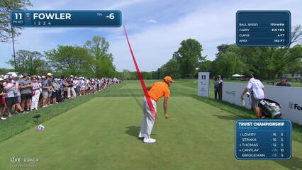 Rickie Fowler | Round 4 | 11th hole | Shot 1 | 2025 Truist Championship