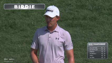 Maverick McNealy | Round 3 | 13th hole | Shot 2 | 2025 BMW Championship