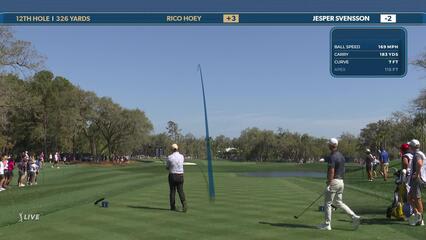 Rico Hoey | Round 3 | 12th hole | Shot 1 | 2025 THE PLAYERS