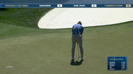 Cameron Young | Round 1 | 10th hole | Shot 4 | 2025 THE PLAYERS