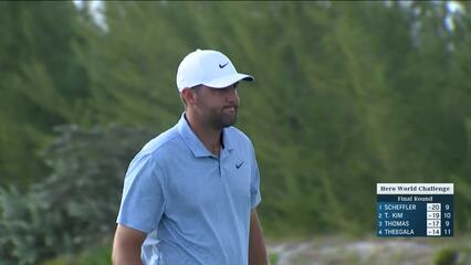 Scottie Scheffler | Round 4 | 10th hole | Shot 3 | 2024 Hero World Challenge
