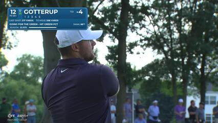 Chris Gotterup | Round 1 | 12th hole | Shot 2 | 2025 3M Open