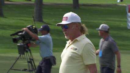 Miguel Angel Jiménez | Round 1 | 17th hole | Shot 2 | 2025 Rogers Charity