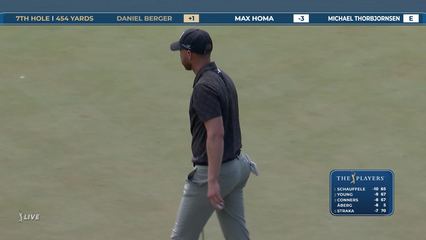 Daniel Berger | Round 2 | 7th hole | Shot 4 | 2026 THE PLAYERS
