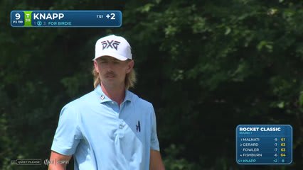 Jake Knapp | Round 1 | 9th hole | Shot 2 | 2026 Rocket Classic