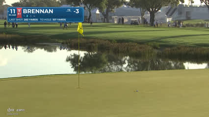 Michael Brennan | Round 2 | 11th hole | Shot 2 | 2026 Cognizant Classic