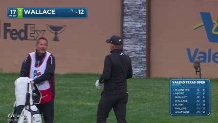 Matt Wallace | Round 3 | 17th hole | Shot 3 | 2026 Valero
