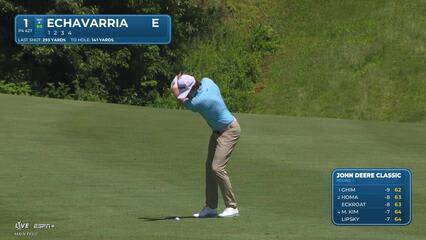 Nico Echavarria | Round 1 | 1st hole | Shot 2 | 2025 John Deere