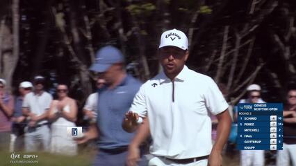 Xander Schauffele | Round 2 | 15th hole | Shot 3 | 2025 Genesis Scottish Open