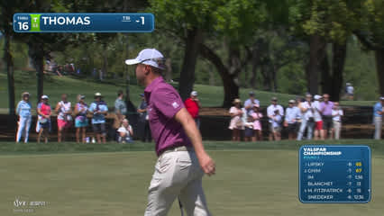 Justin Thomas | Round 2 | 7th hole | Shot 4 | 2026 Valspar